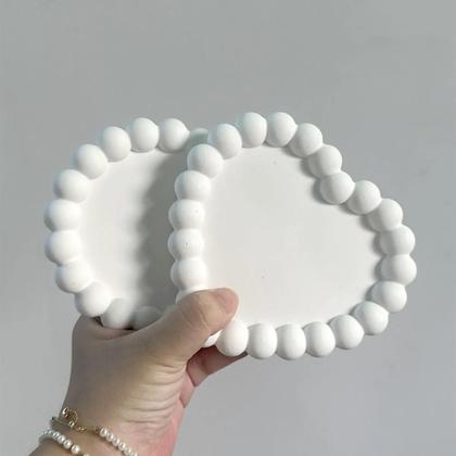 Imagem de Molde de Silicone para Resina, Gesso e Cimento - Bandeja com Design de Bolhas