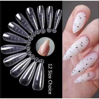 Imagem de Molde F1 Stiletto Para Unhas Polygel Reutilizável Acrygel