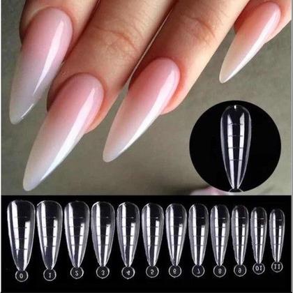 Imagem de Molde F1 Stiletto Para Unhas Polygel Reutilizável Acrygel