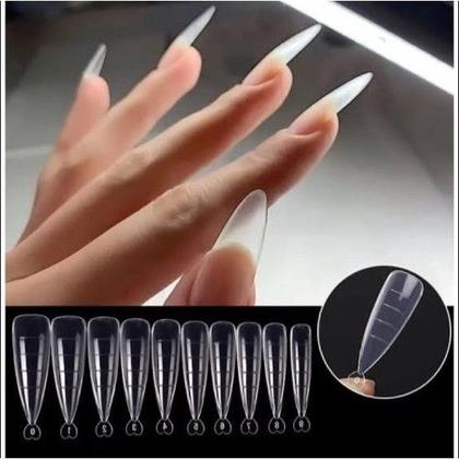 Imagem de Molde F1 Stiletto Para Unhas Polygel Reutilizável Acrygel