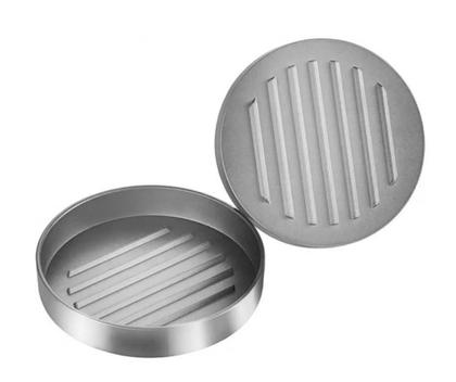 Imagem de Molde Forma Para Fazer Hambúrguer Caseiro Artesanal 12 Cm