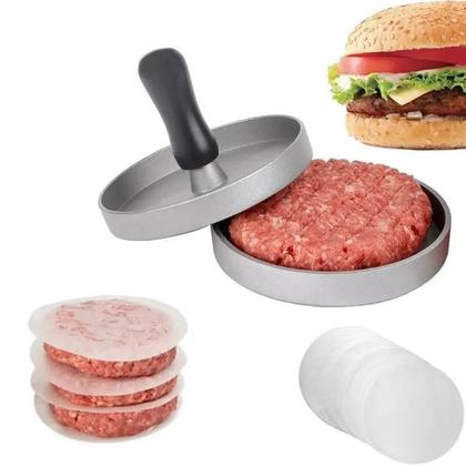 Imagem de Molde Forma Para Fazer Hamburguer Caseiro Artesanal Lanche