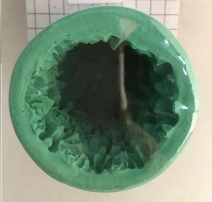 Imagem de Molde Forma Silicone Sabonete Vela Provence Tubo De Rosas G