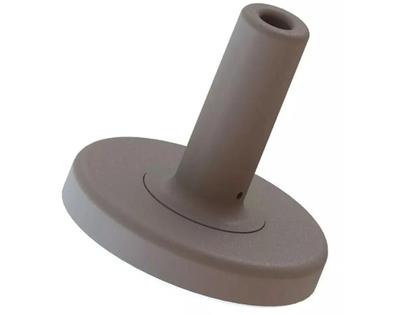 Imagem de Molde Modelador Esfiha Aberta 10Cm Cortador Esfirra Branco