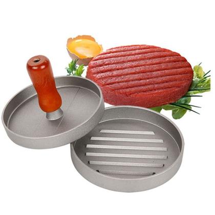 Imagem de Molde Para Hamburguer Em Metal Maciço 11.5 Cm X 1.8 Cm