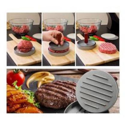 Imagem de Molde Para Hamburguer Em Metal Maciço 11.5 Cm X 1.8 Cm