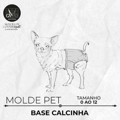 Imagem de Molde pet base calcinha tamanho 0 Ao 12 by Aury Mesquita