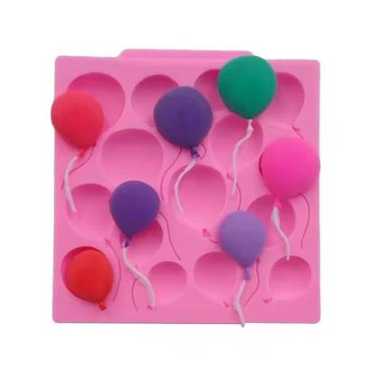 Imagem de Molde Silicone Balao Baloes Bexigas Bolo Aniversario Festa