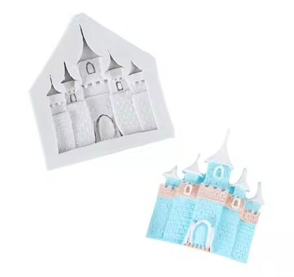 Imagem de Molde Silicone Castelo Princesa Rainha Principe Fondant