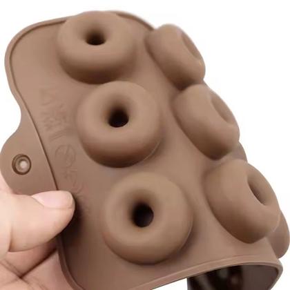 Imagem de Molde Silicone Chocolate Bombom Rosquinhas Biscoito Bolacha