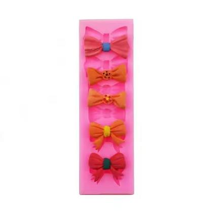 Imagem de Molde Silicone Laço Laços Lacinhos Medios Biscuit Fondant