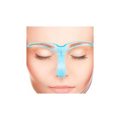 Imagem de Moldes Alinhador De Sobrancelha - Kit Com 4 Unidades