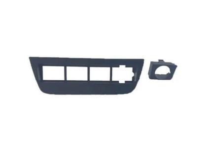 Imagem de Moldura 2 Din VW G5 Gol, Saveiro, Voyage Suporte 4 Botões - Preta