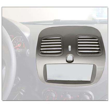 Imagem de Moldura 2din Fiat Grand Siena 2012 A 2021 Champagne Fiamon