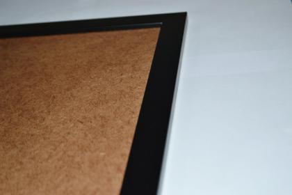 Imagem de Moldura 30x40 Em Madeira Laqueada Preta