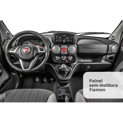 Imagem de Moldura 9 Fiat Doblo 2001 à 2021 - Preto - Fiamon - 5965