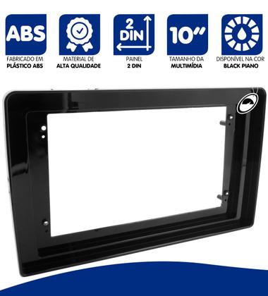Imagem de Moldura Adaptadora de 9" Polegadas Para 10" Polegadas Padrão Chines Black Piano Fiamon