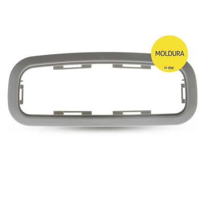 Imagem de Moldura Aro Lanterna Luz de Teto + LED Ford Ka Fiesta Courier 2001 a 2013 Ecosport 2005 a 2018 Focus 2008 a 2013