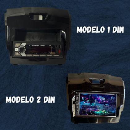 Imagem de Moldura Central Multimidia 1Din/2 Din para S10 Trailblaizer 2012 2013 2014 2015 2016
