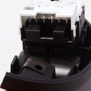 Imagem de Moldura Com Interruptor Duplo Vidro Elétrico Dianteiro Palio Young 2001 A 2002 Led Ambar Le