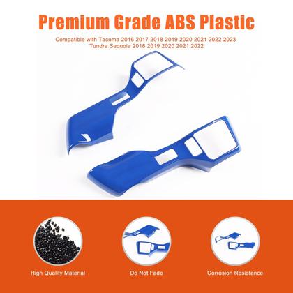 Imagem de Moldura de moldagem por botão do console central para Tacoma Tundra