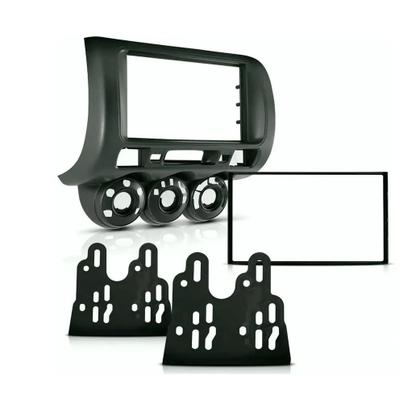 Imagem de Moldura De Painel 2 Din Honda Fit 2003 2004 2005 2006 2007