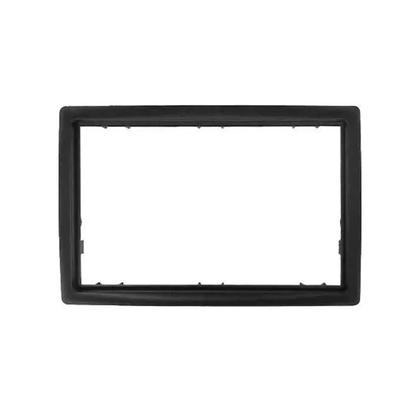 Imagem de Moldura De Painel 2 Din Renault Megane e Megane Grand Tour 2007 2008 2009 2010 2011 2012 Para Cd Dvd 2 Dins - Preta