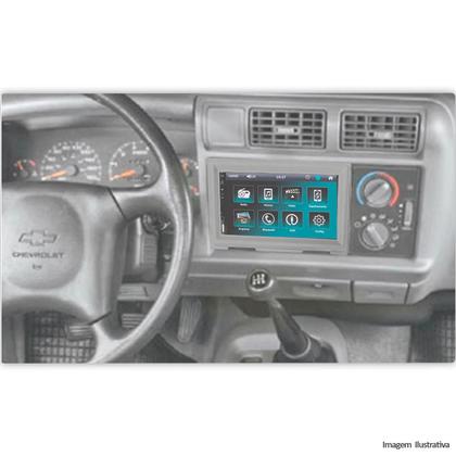 Imagem de Moldura de Painel 2 Din S10 Blazer 1995 a 2000 Grafite