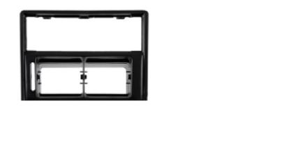 Imagem de Moldura do painel central (radio) vw gol/parati/saveiro gii 95/99 sem difusores