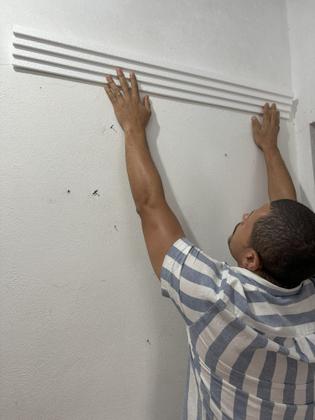 Imagem de Moldura Isopor Rodateto Led Kit 12 metros M32