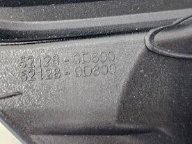 Imagem de Moldura MIlha Yaris Hatch 2019 2020 2021 2022 Black Piano Lado Esquerdo Original