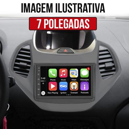 Imagem de Moldura Painel 2 Din Ka 2015 2016 2017 Com Sync 7 Polegadas Multimidia Dvd Som
