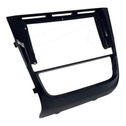 Imagem de Moldura Painel Multimídia 9 Polegadas Premium 2 Din para VW Gol G6 Voyage Saveiro Preto - Fiamon