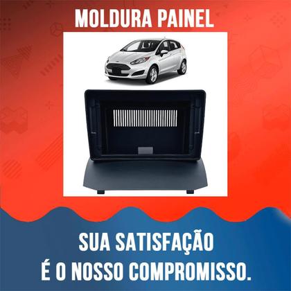 Imagem de Moldura Painel P/ Multimidia 9 Pol New Fiesta 13 15 17 19 MP5 DVD