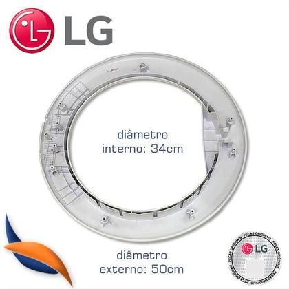 Imagem de Moldura Porta Lavadora LG WD-1409 MDQ39654001