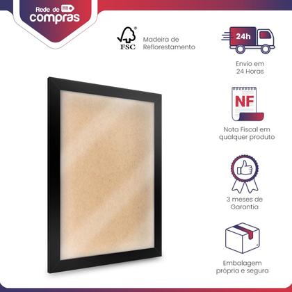 Imagem de Moldura Preta - Kit com 5 molduras - Cód. PLC00986