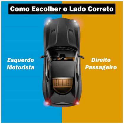 Imagem de  Moldura Vao Roda Dianteiro Saveiro Trend G6 2013 2014 2015 2016