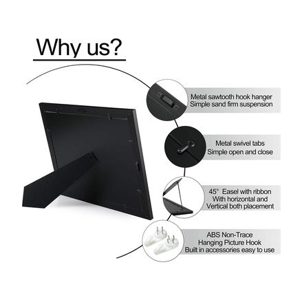 Imagem de Molduras de diploma ELSKER&HOME Classic em madeira de cerejeira 21x29,7 cm