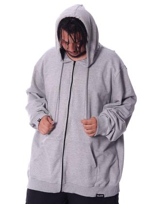 Imagem de Moletom aberto plus size bali hai basic