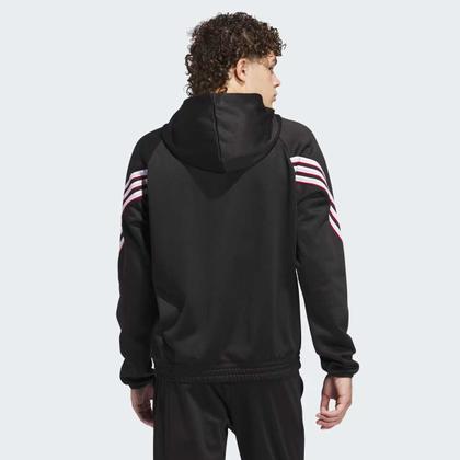 Imagem de Moletom Adidas Select FL com Capuz Preto