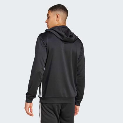 Imagem de Moletom Adidas Tiro Essentials com Capuz Preto