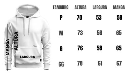 Imagem de Moletom Algodão Canguru Inverno Premium Estampado Nasa Style