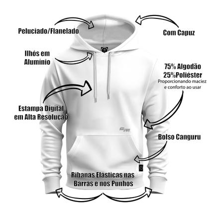 Imagem de Moletom Algodão Canguru Inverno Premium Estampado Placa Arrasta