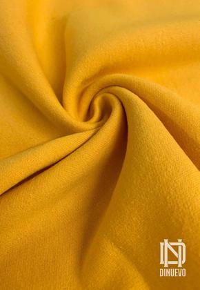 Imagem de Moletom Amarelo Flanelado Grosso com Capuz 3 Cabos