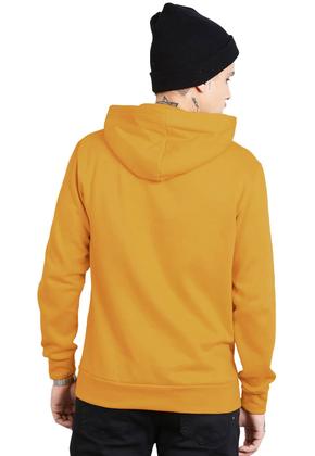 Imagem de Moletom Amarelo Flanelado Grosso com Capuz 3 Cabos