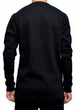 Imagem de Moletom Básico Liso Thug Life Swag Preto