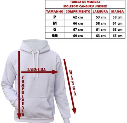 Imagem de Moletom Blusa Abrigo Tradicional Modelo Canguru Com Capuz E Bolso Liso Unissex Macio Frio Inverno