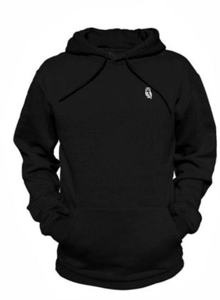 Imagem de Moletom Blusa De Frio Com Bolso Canguru + Boné