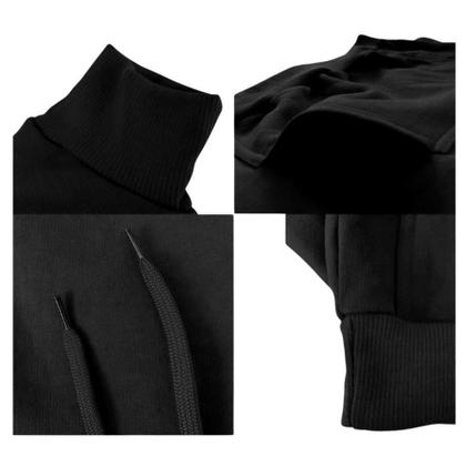 Imagem de Moletom Blusa De Frio Com Bolso Canguru + Boné