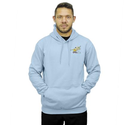 Imagem de Moletom Blusa de Frio Fechado Bolso Canguru Com Capuz Relaxado